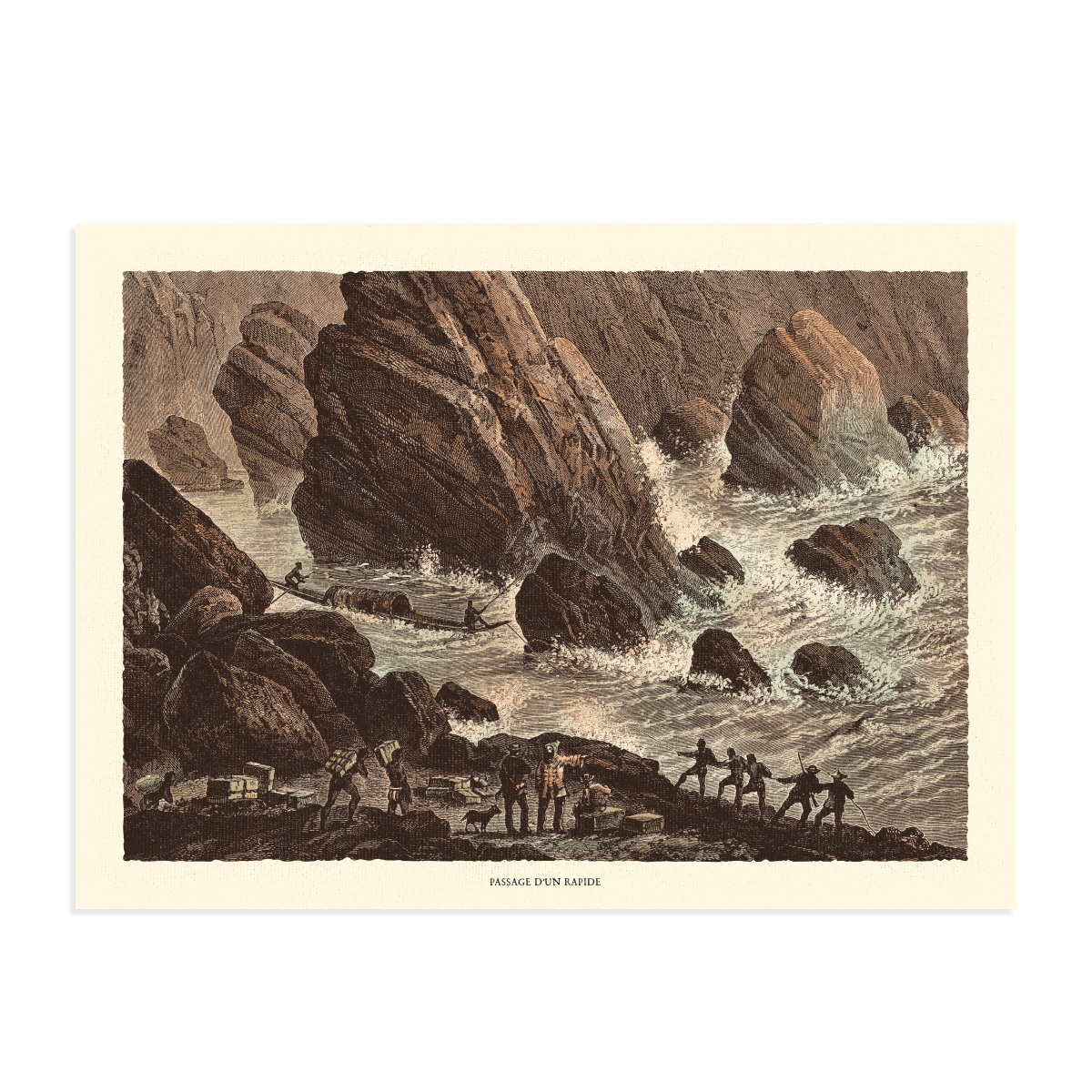 Bộ Postcards Hành trình thám hiểm Đông Dương