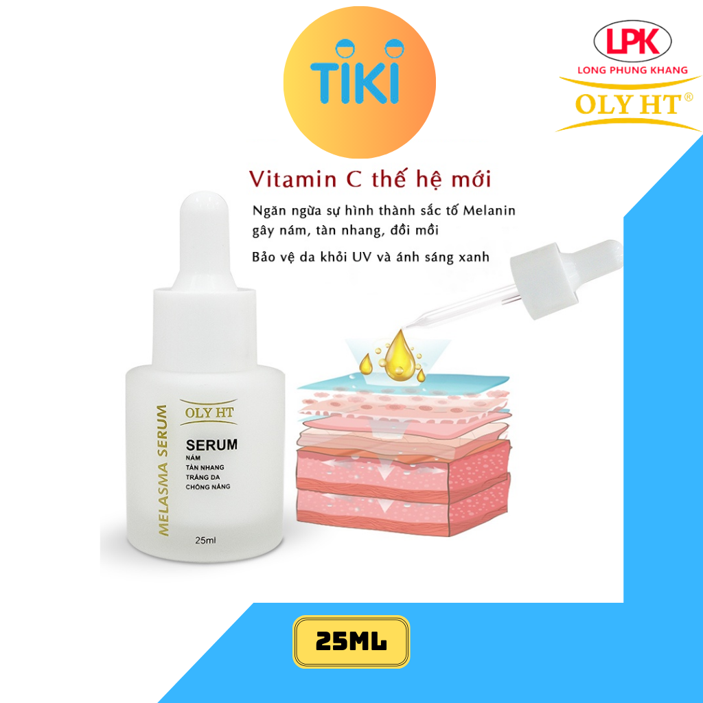 Serum Nám Tàn Nhang Trắng Da Chống Nắng OLY HT Chính Hãng 25ml