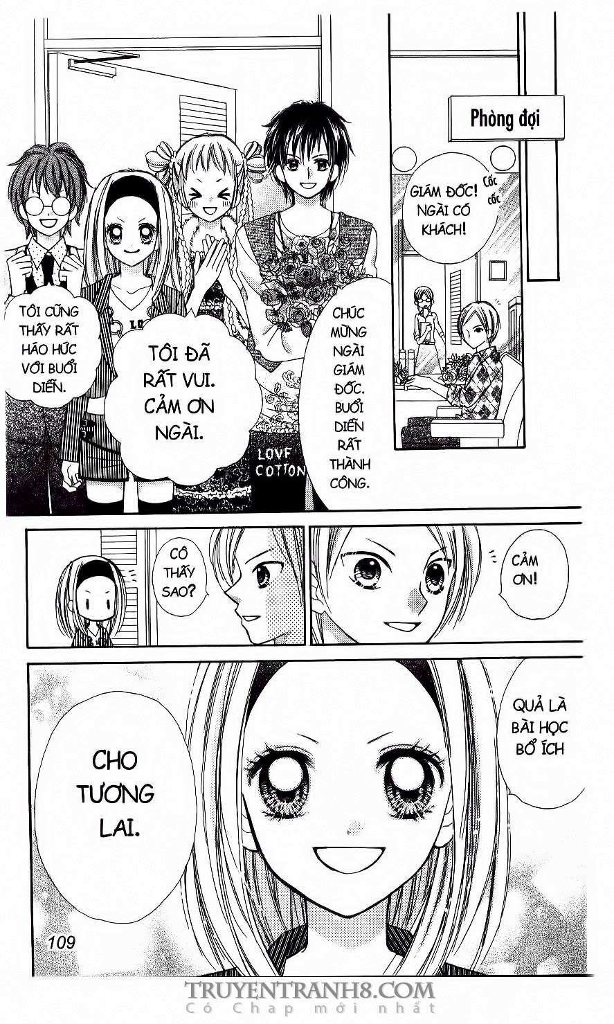 tiệm thời trang, love cotton chapter 28 23