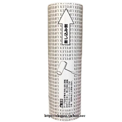 Bộ cây lăn bụi quần áo Nhật Bản và túi 3 lõi thay thế 16cm x 90 lớp
