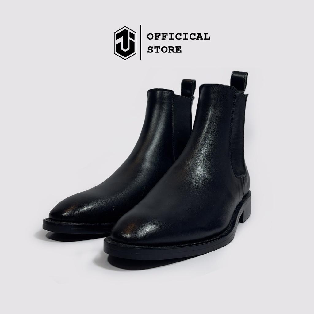 Giày Chelsea Boot Classics J1, Chelsea Boots Cao Cổ Da Bò Ý Nhập Khẩu Bảo Hành 12 Tháng