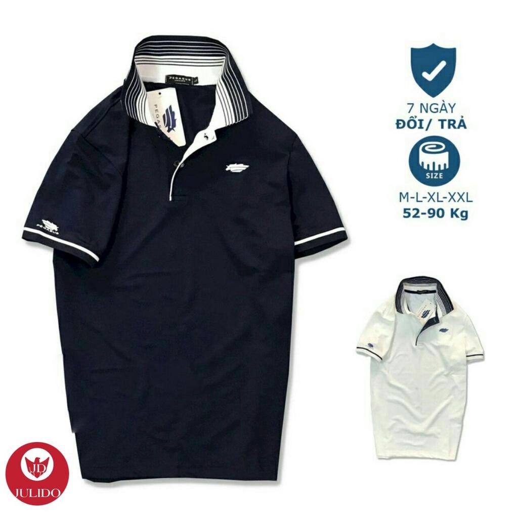 Áo thun Polo nam cổ bẻ vải cá sấu Cotton trẻ trung chất liệu cotton 100%