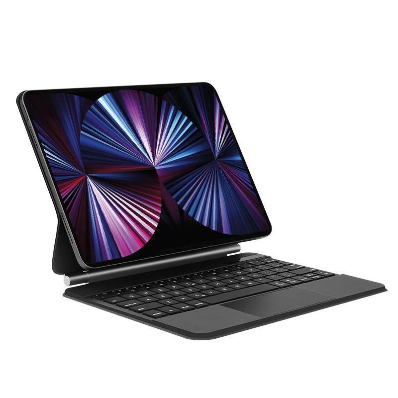 Ưu đãi đặc biệt phù hợp cho Apple iPad bàn phím điều khiển ma thuật máy tính bảng thông minh tích hợp vỏ bảo vệ pro hút nam châm Bluetooth 11/12.9