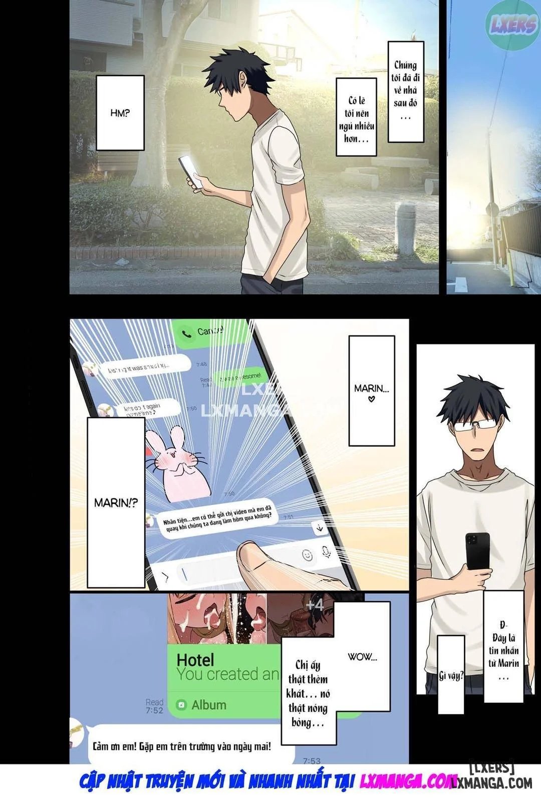 bí mật hư hỏng của tôi với tiền bối chapter 8 15