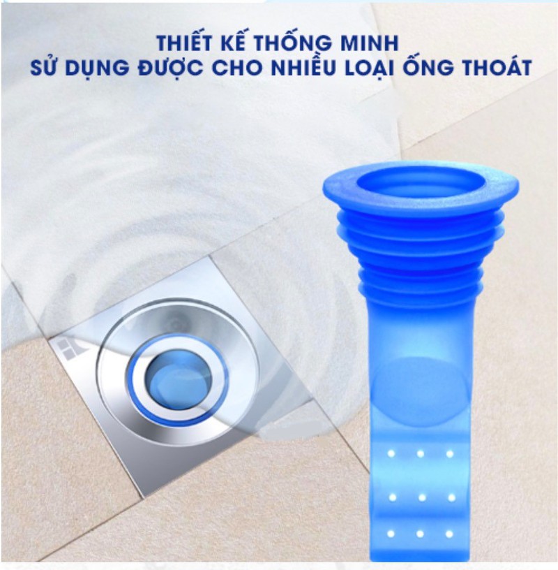 Bộ 2 Van Ngăn Mùi Hôi Cống - chất liệu silicon độ bền 20 năm