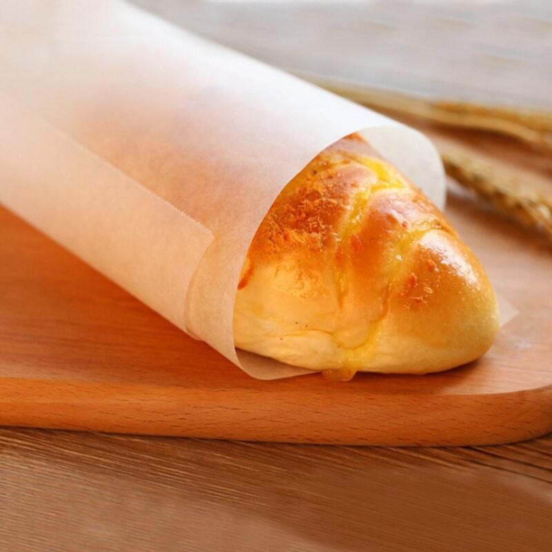 Cuộn Giấy nến nướng bánh 5 mét Backing paper Trắng dùng tốt cho nồi chiên không dầu