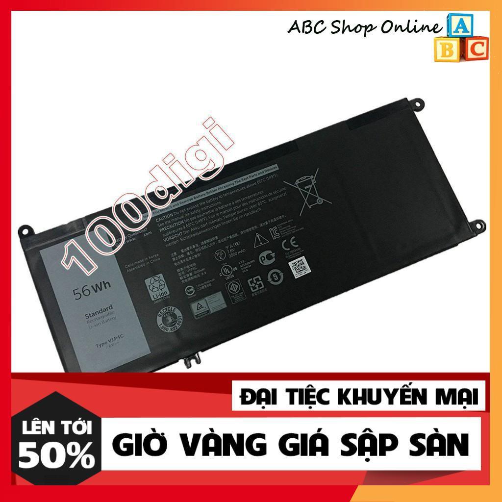 Pin Dùng Cho Dell Chromebook 13 3380 V1P4C VIP4C FMXMT (7.6V - 56Wh)