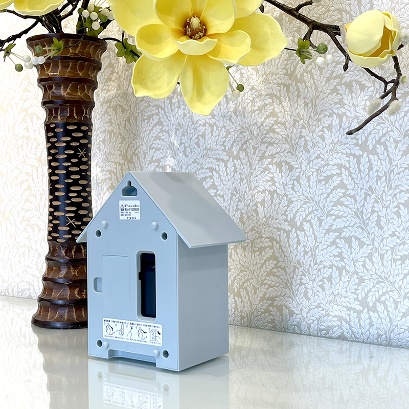 Đồng hồ Cuckoo Rhythm 4RH797SR04, kích thước 18.5×14.6×10.7 cm/480g. Dùng Pin