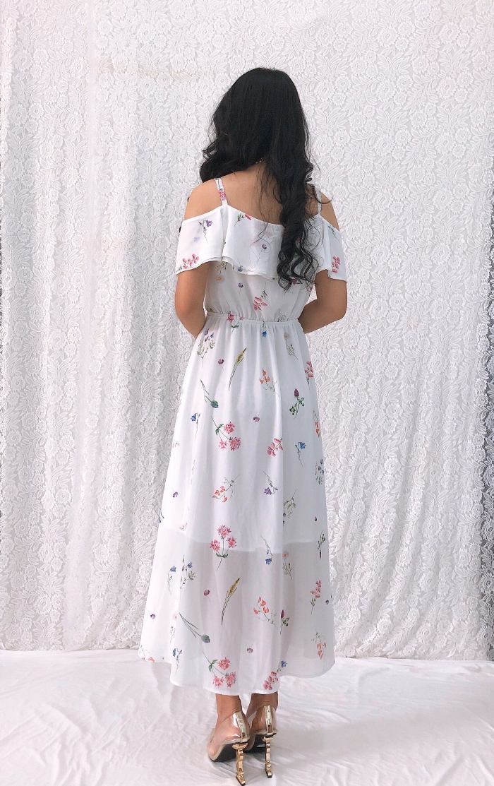 Đầm maxi 2 dây hoa nhí cực xinh GR175