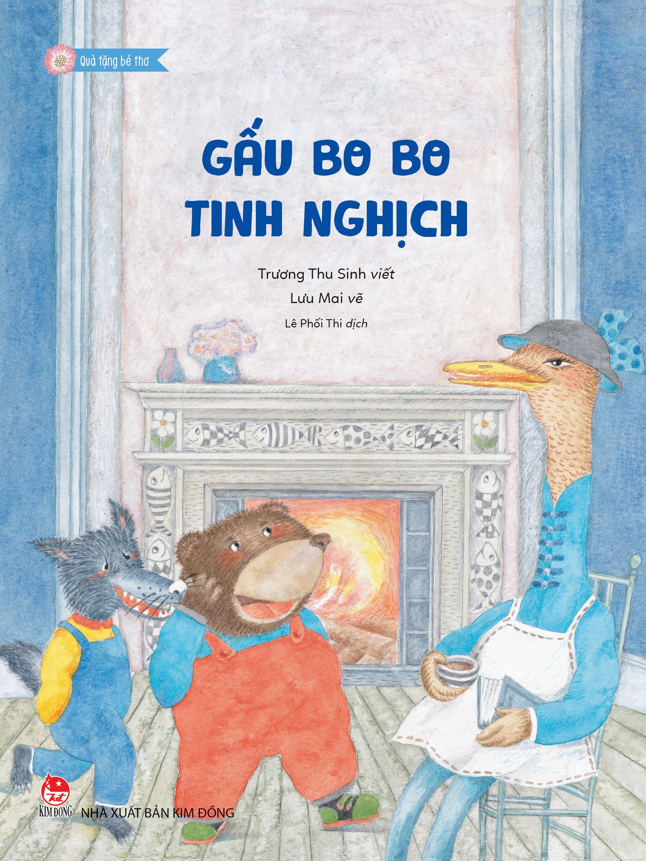 Sách - Quà Tặng Bé Thơ - Gấu Bo Bo Tinh Nghịch