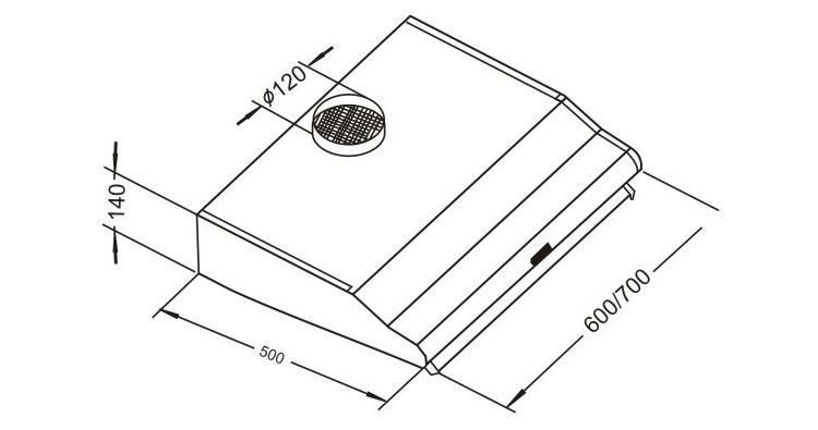 Máy Hút Khói Faster FS 0860BD (2 x 80W) - Hàng chính hãng