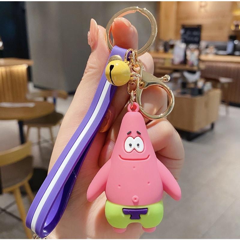 Móc Khoá Tạo Hình Chim Cánh Cụt, Bọt Biển, Ngôi Sao Lớn, Sư Tử, Hổ Cảnh Sát Cực Dễ Thương