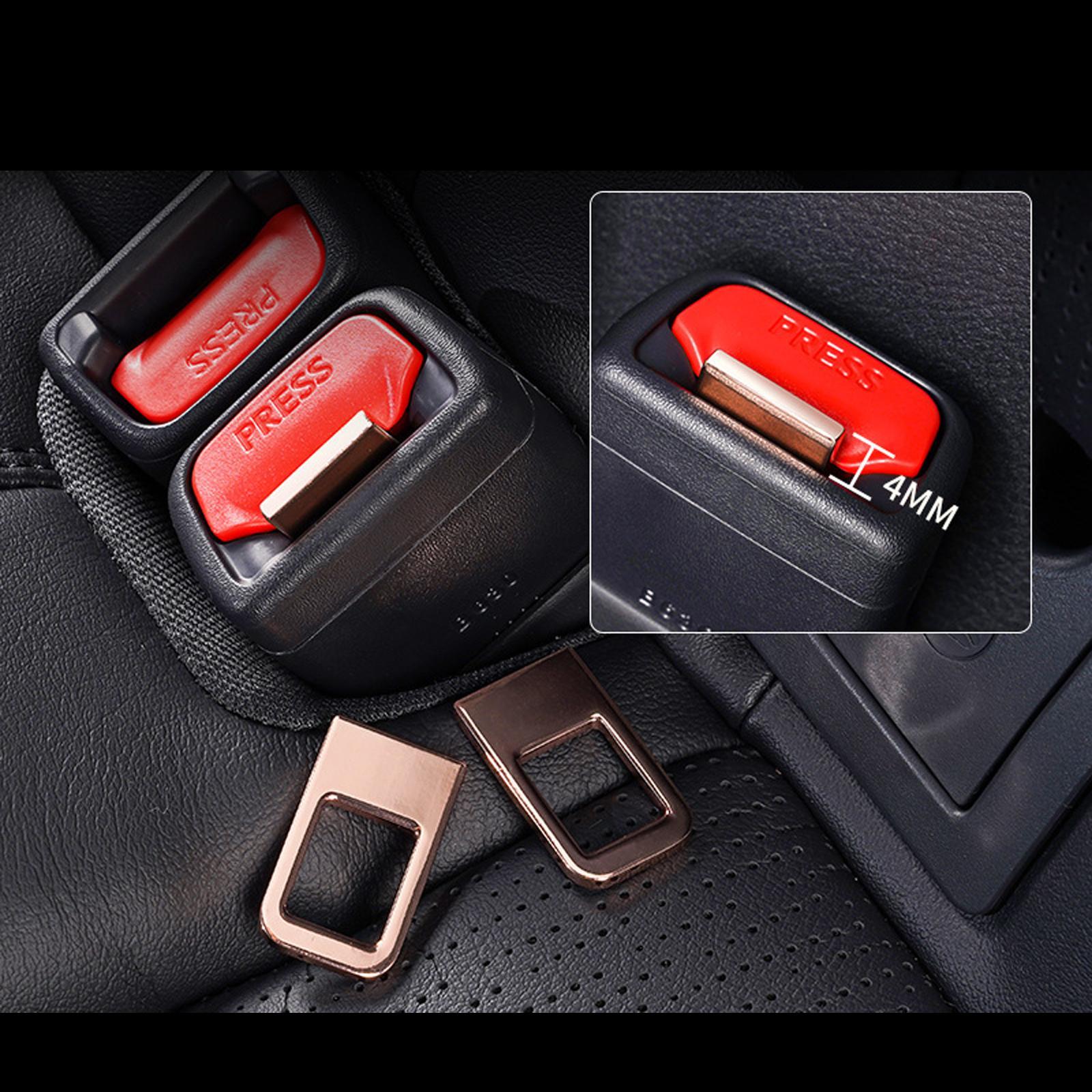 Car Safety Seat Belt Buckle Clip Metal Insert Card for Byd Atto 3