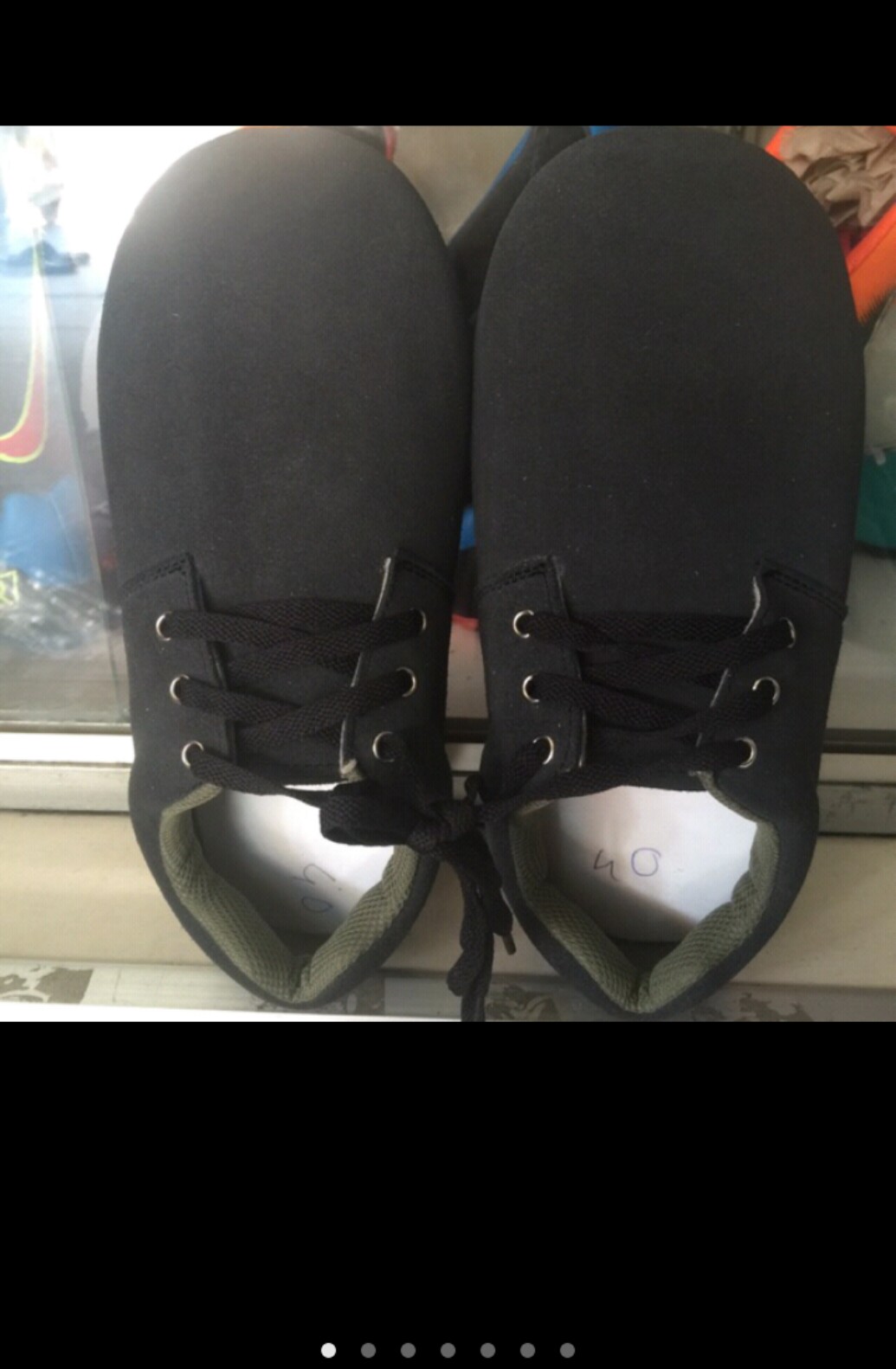giay mo vit - Size 36 - Xanh den