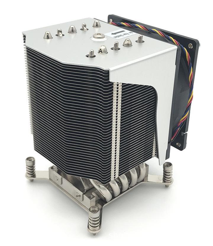 Đảm Bảo Chất Lượng Hỗ Trợ 115X/2011 4U Máy Chủ CPU 5 Ống Dẫn Nhiệt Máy Tính Để Bàn Tắt Tiếng Quạt Điều Khiển Nhiệt Độ