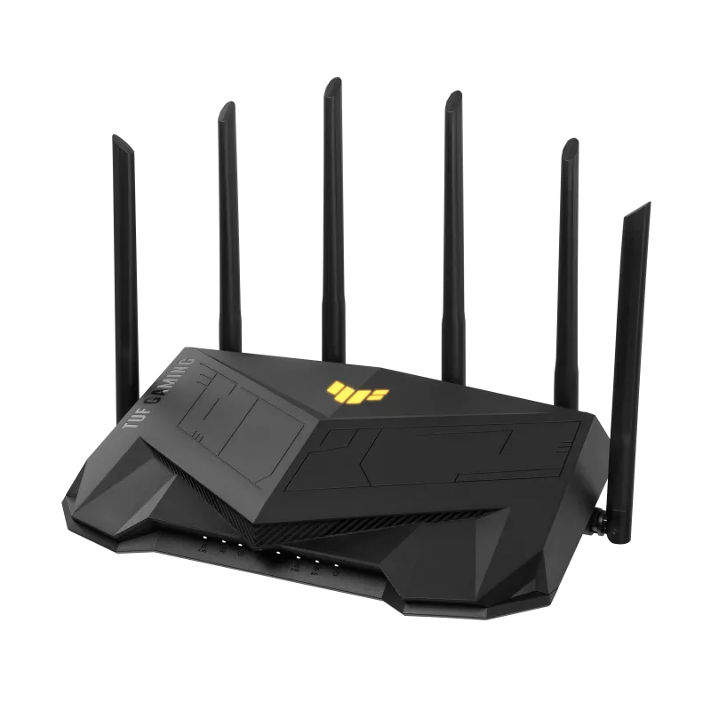 Router Wifi6 ASUS TUF-AX6000 Gaming Router Chuẩn AX6000/ 1148+4804 Mbps (Router WiFi có thể mở rộng) - Hàng Chính Hãng