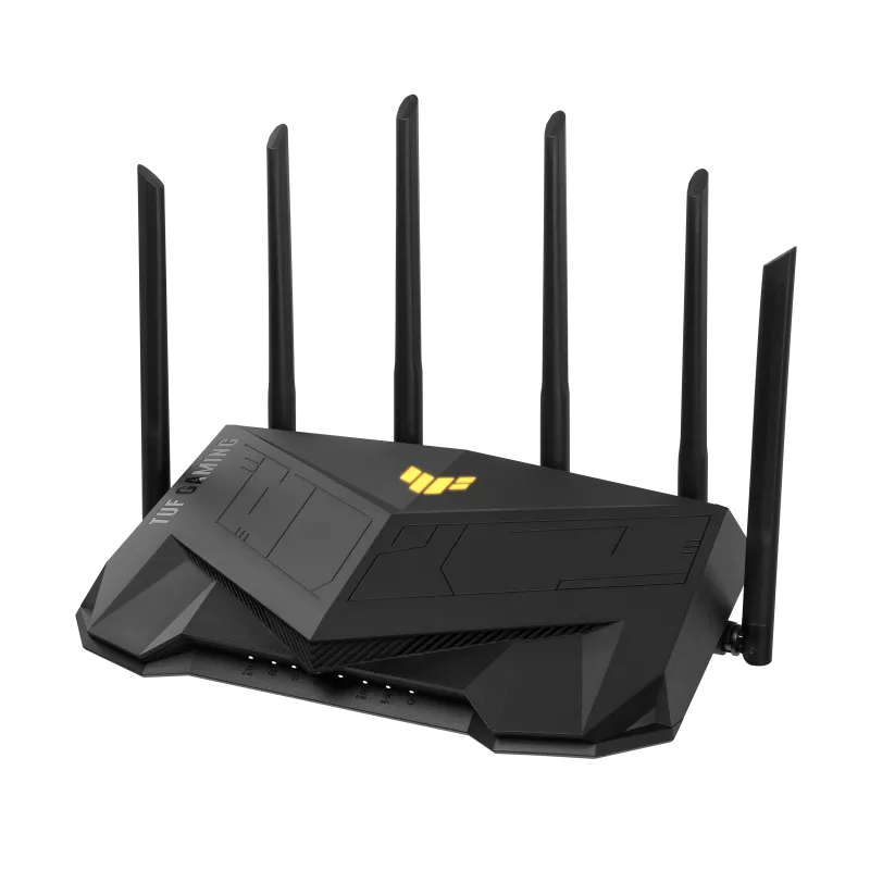 Router Wifi6 ASUS TUF-AX6000 Gaming Router Chuẩn AX6000/ 1148+4804 Mbps - Hàng Chính Hãng