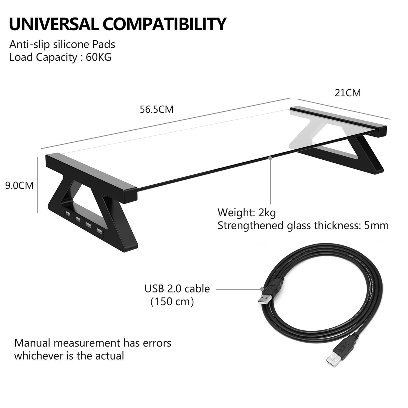 Monitor Stand Desk Durable Office Supplies for PC Screen Monitor Stand Riser