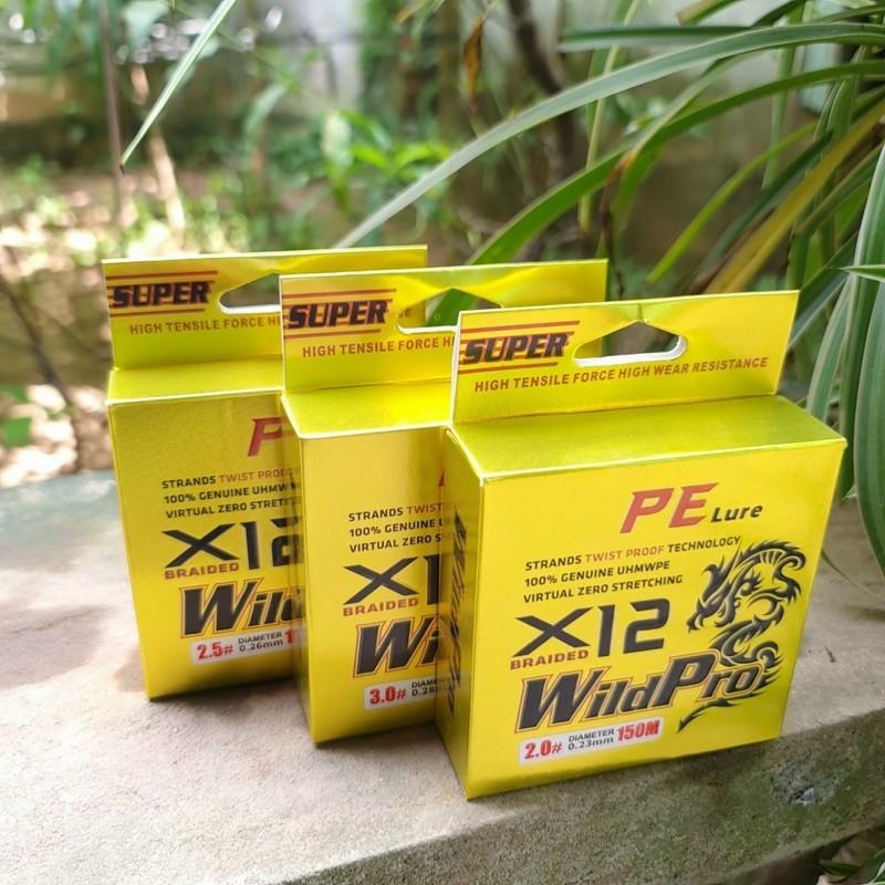 Dù PE Lure X12 Wild Pro 150 mét
