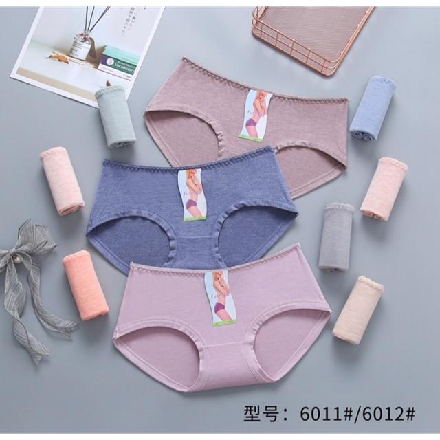 Quần lót cotton trơn đẹp màu nhẹ nhàng