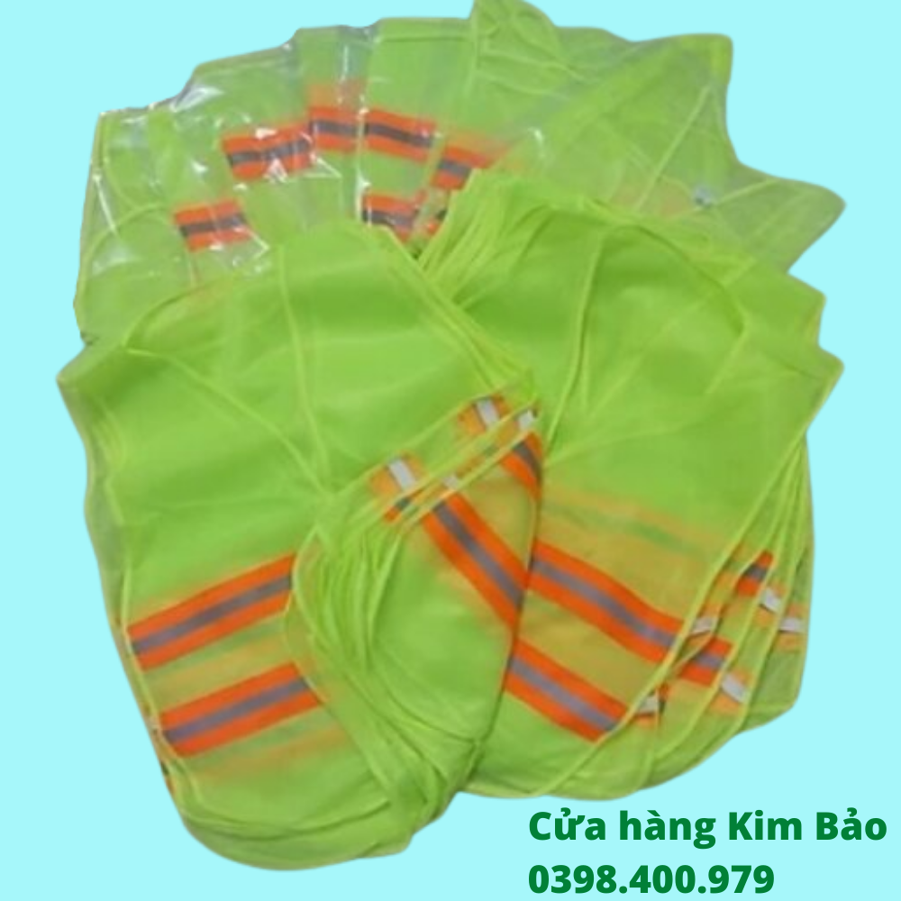 Áo lưới phản quang cho công nhân bảo hộ lao động công trường