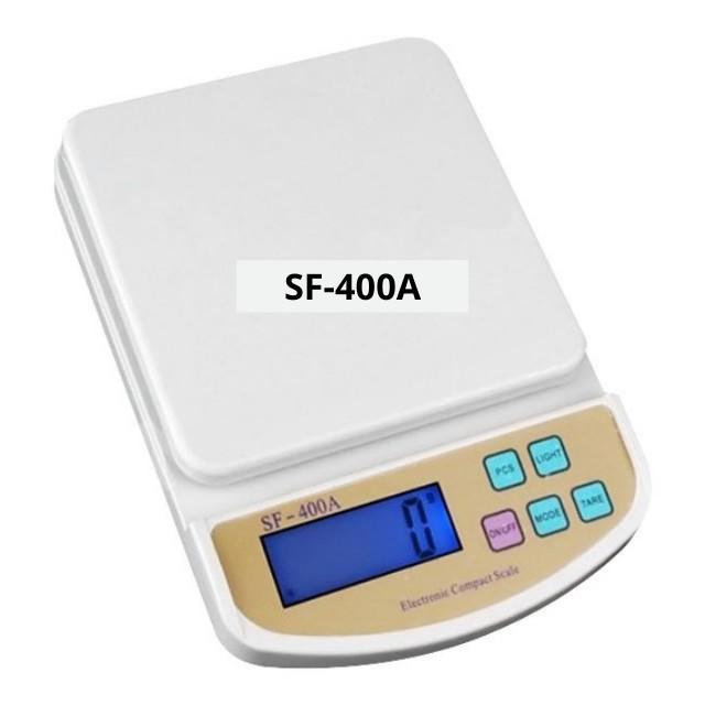 Cân điện tử nhà bếp dùng để cân nguyên liệu thực phẩm bàn nhỏ SF-400A-10kg dùng Sẵn Hàng