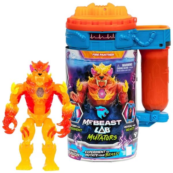 Đồ Chơi Buồng Đột Biến - Quái Thú Báo Lửa - MrBeast Lab 25009