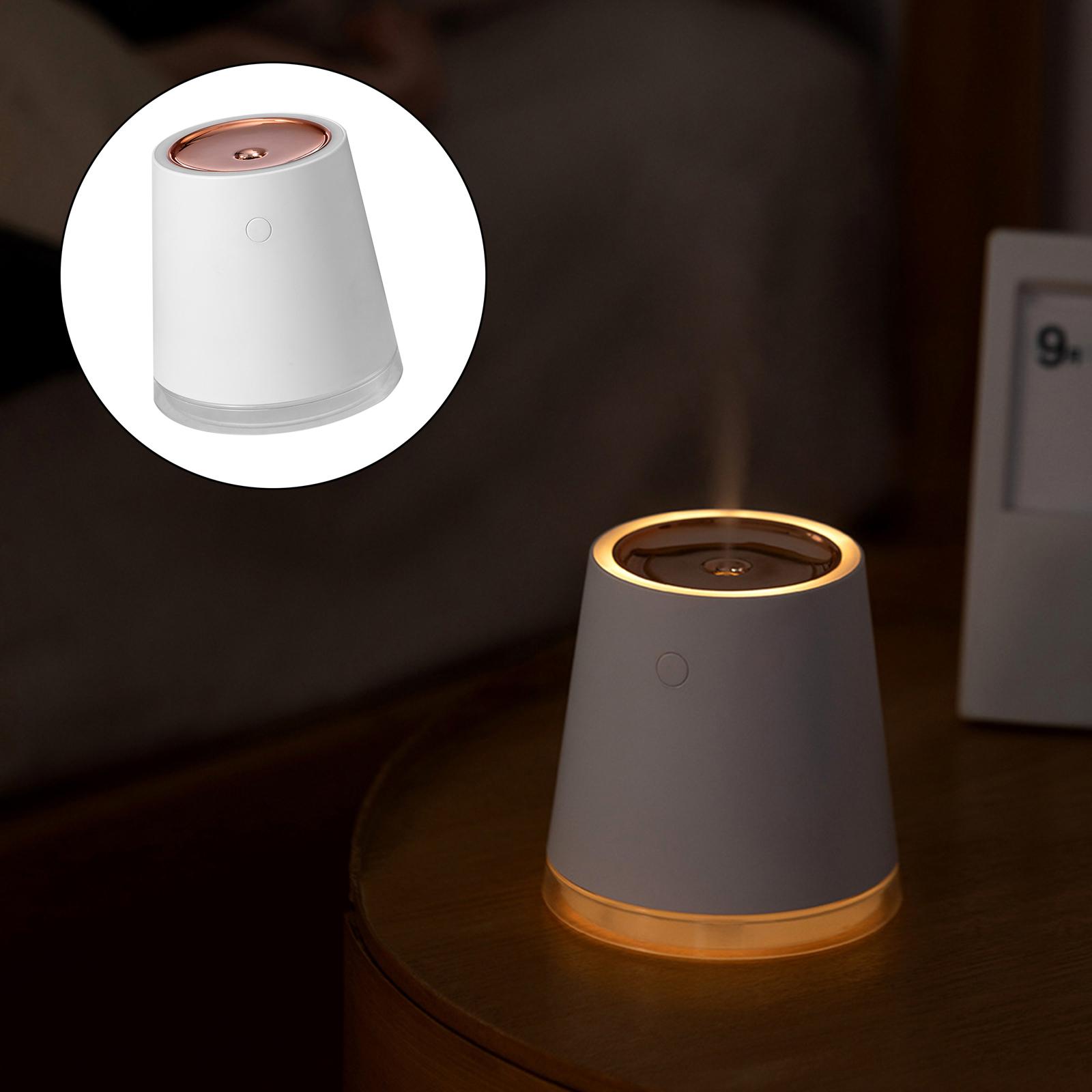 Portable USB Humidifier Air Purifier with Night Light for Home Living Room