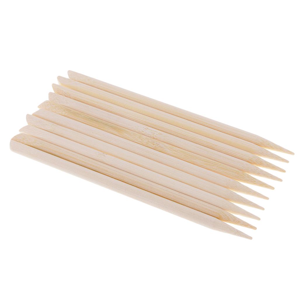 10 Bằng Tre Gỗ Stylus Dụng Cụ Lý Tưởng Cho Thủ Công Cho Trẻ Em Xước Nghệ Thuật Bề Mặt