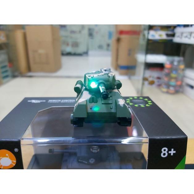 Xe tăng mini rc 1/64 điều khiển bản V2 2.4ghz - Đồ chơi xả stress sáng tạo