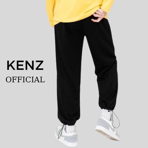 Quần Sweatpants Jogger nam nữ dây rút bo ống chun nỉ unisex form rộng phong cách Hàn Quốc I'm Basic