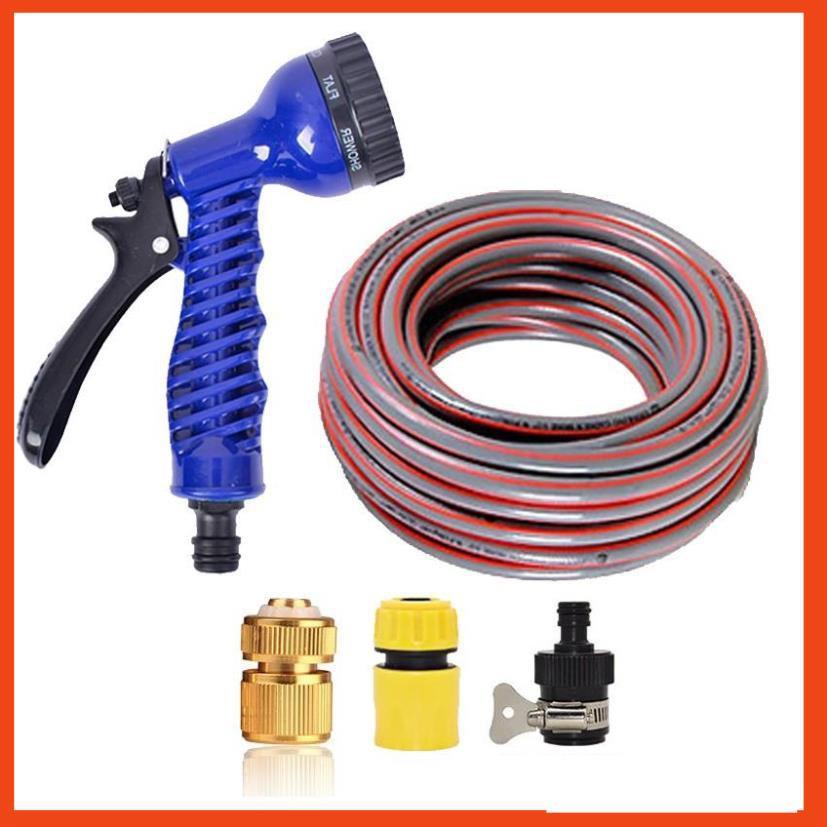 Bộ dây vòi xịt rửa xe, tưới cây, dọn dẹp nhà cửa 3-5m  206843