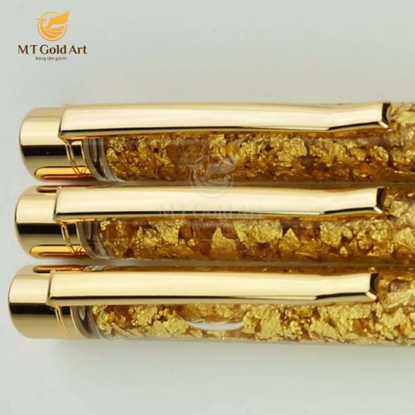 Bút ký vàng lá dạng mảnh MT Gold Art- Hàng chính hãng, trang trí nhà cửa, phòng làm việc, quà tặng sếp, đối tác, khách hàng, tân gia, khai trương