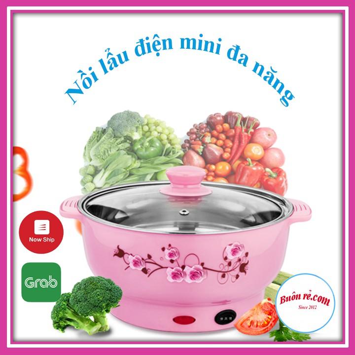 Nồi lẩu mini điện đường kính 24cm - 26 cm tiện dụng cho gia đình 01035 – 01036 Buôn Rẻ