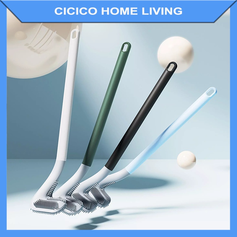Chổi Cọ Toilet Thông Minh Silicon - Chổi Cọ Rửa Nhà Vệ Sinh