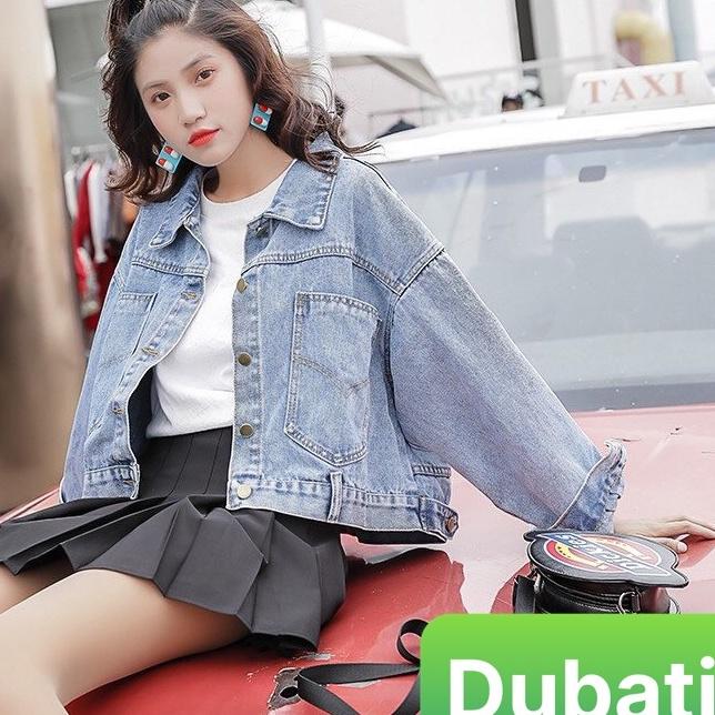 ÁO JEAN CHẤT VẢI BÒ FROM ĐẸP THIẾT KẾ MỚI PHONG CÁCH CÁ TÍNH- DUBATI FASHION