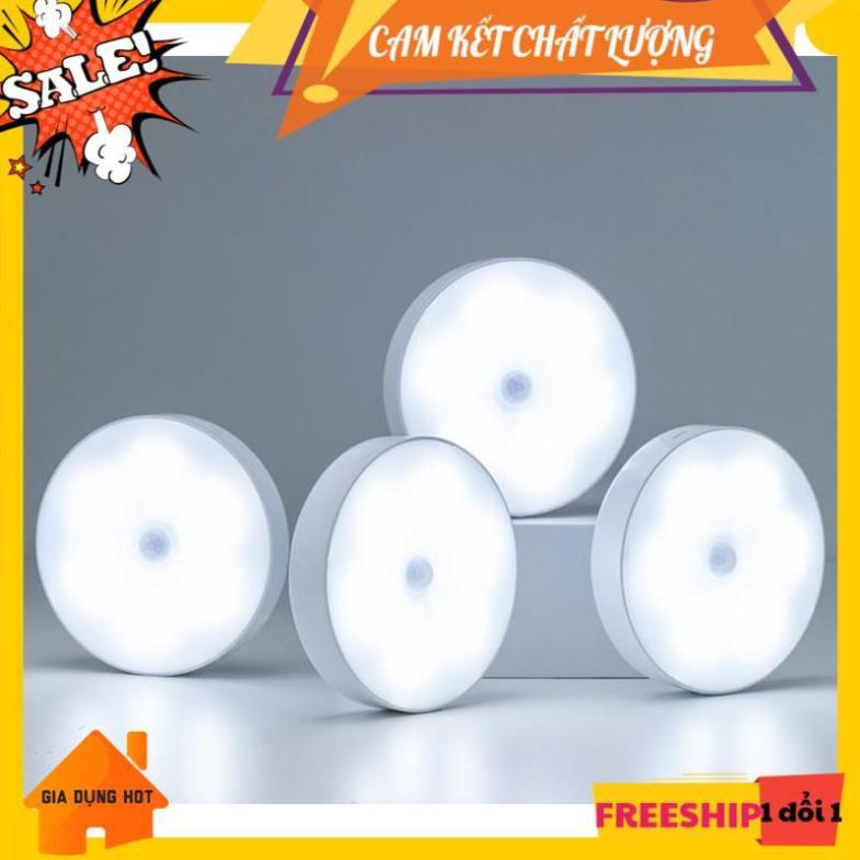 Đèn led cảm ứng tích điện sạc pin tiện lợi, đèn ngủ cảm biến chuyển động thông minh giá rẻ