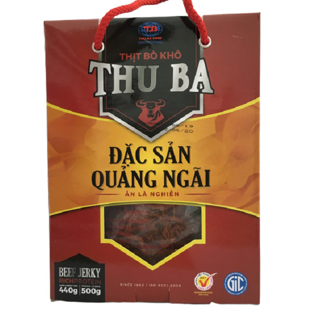 Bò Khô Thu Ba 500g loại sợi