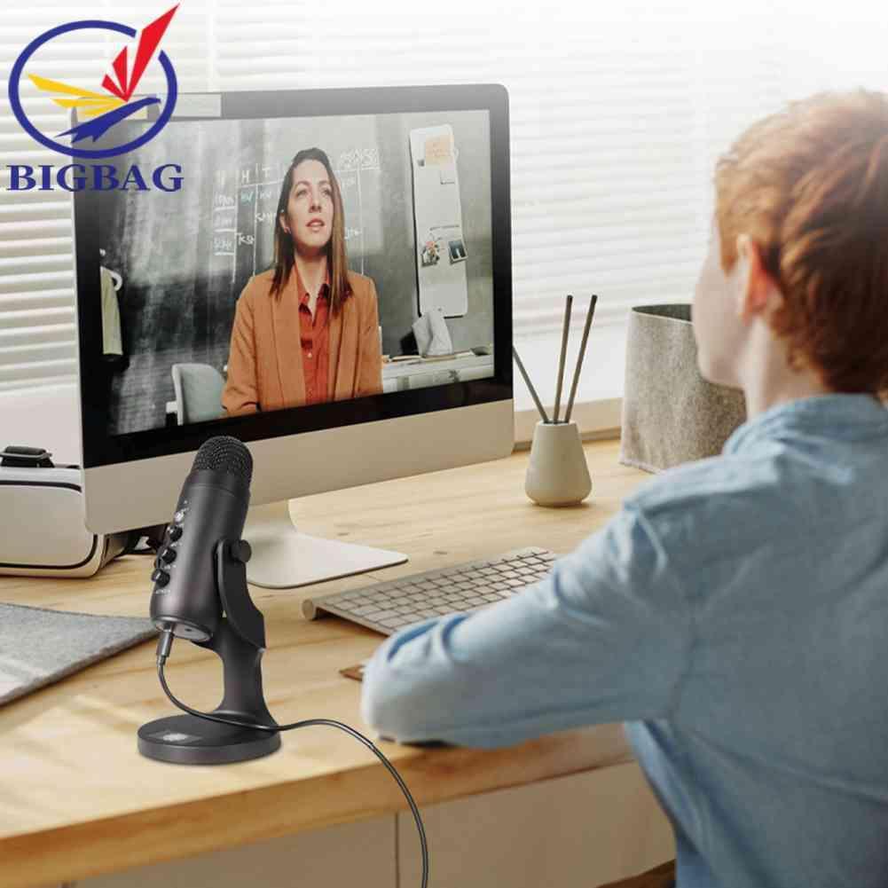 Mic Thu Âm Cổng USB Cho Máy Tính