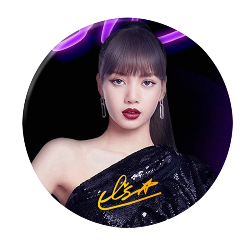 Set 16 huy hiệu BlackPink siêu đẹp trâm cài áo balo túi xách Blackpink