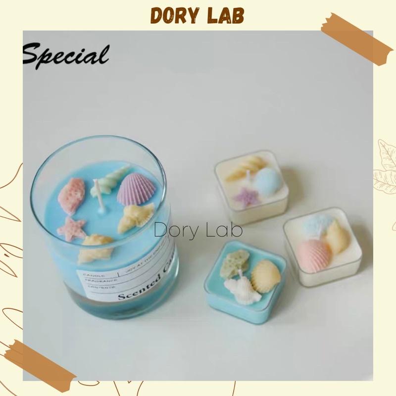 Nến Thơm Ly Decor Không Khói Handmade Tinh Dầu Thiên Nhiên - Dory Lab