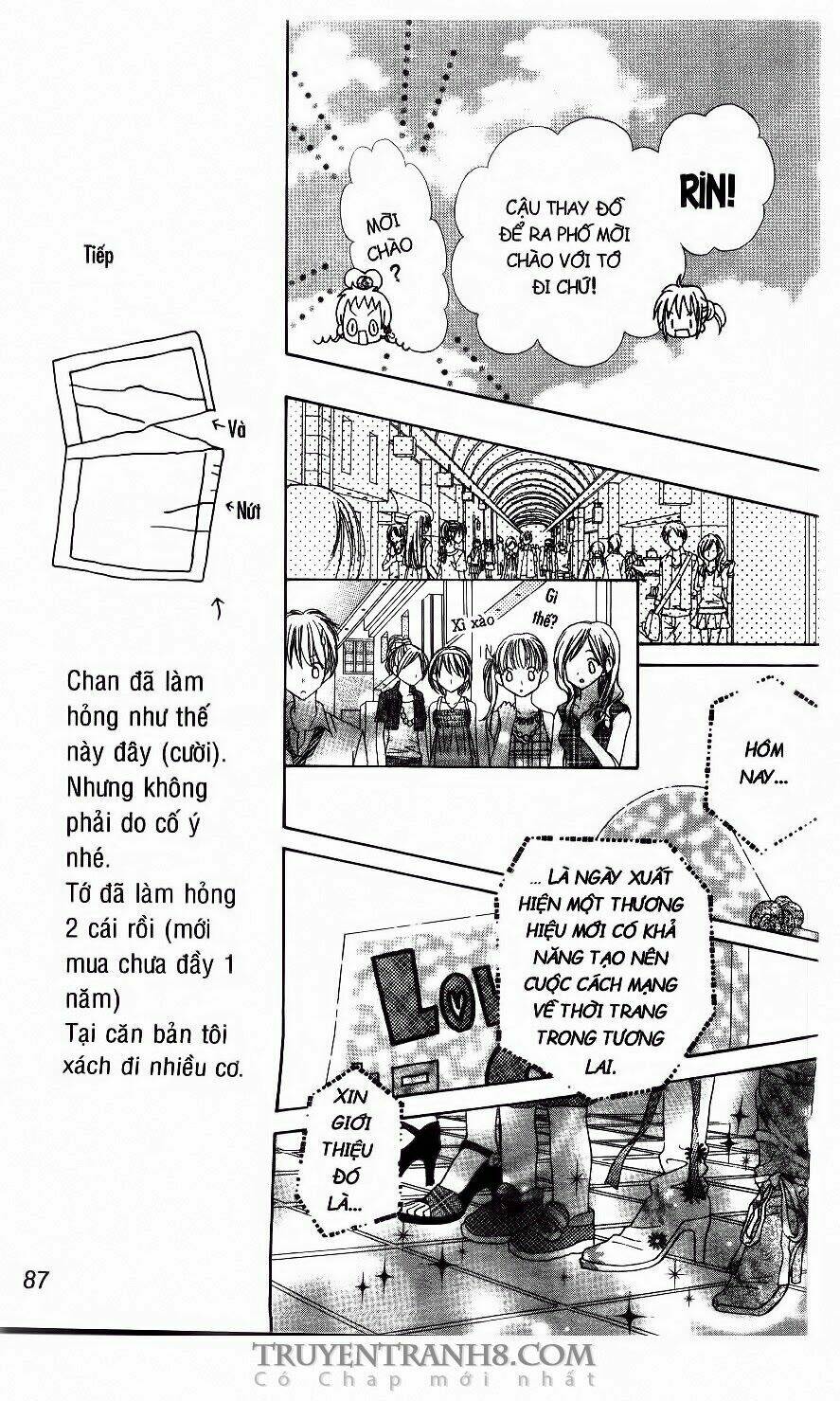 tiệm thời trang, love cotton chapter 3 29