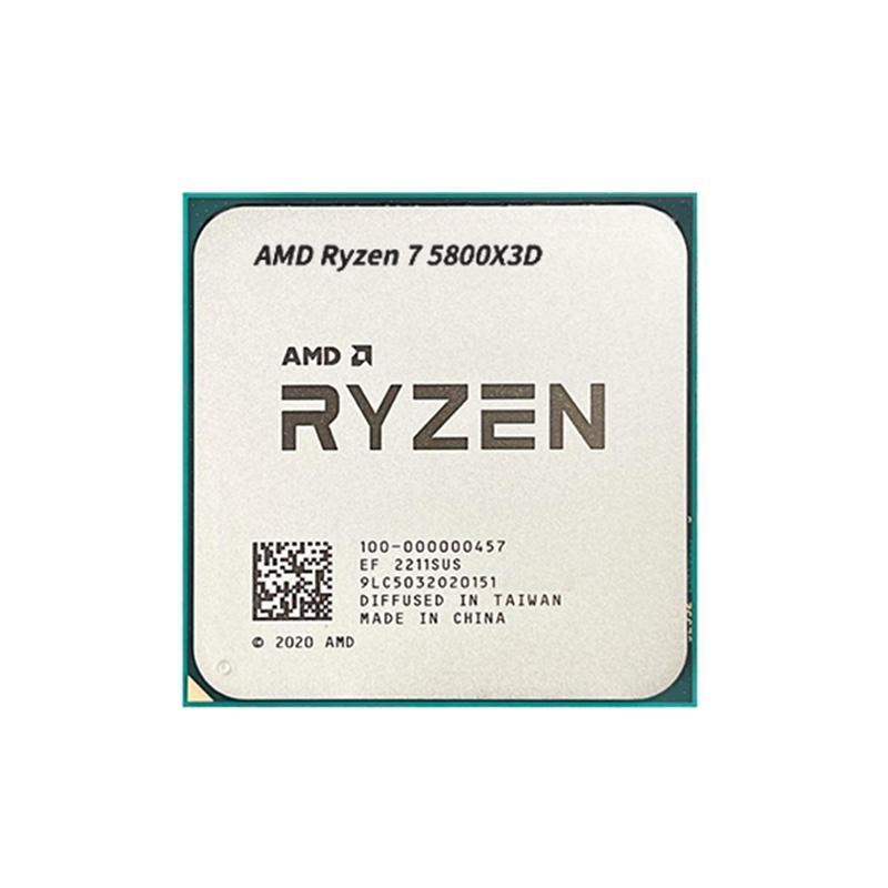 Mới AMD Ryzen 7 5800X3D R7 5800X3D Bộ Vi Xử Lý CPU 3.4 GHz 8 Nhân 16 Luồng 7NM L3 = 96M Ổ Cắm AM4 Không Quạt