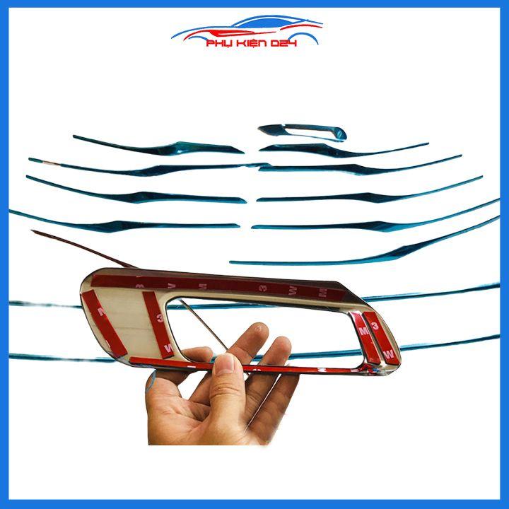 Ốp trang trí mặt ca lăng, calang Camry 2019-2020 ốp phía dưới trang trí làm đẹp xe