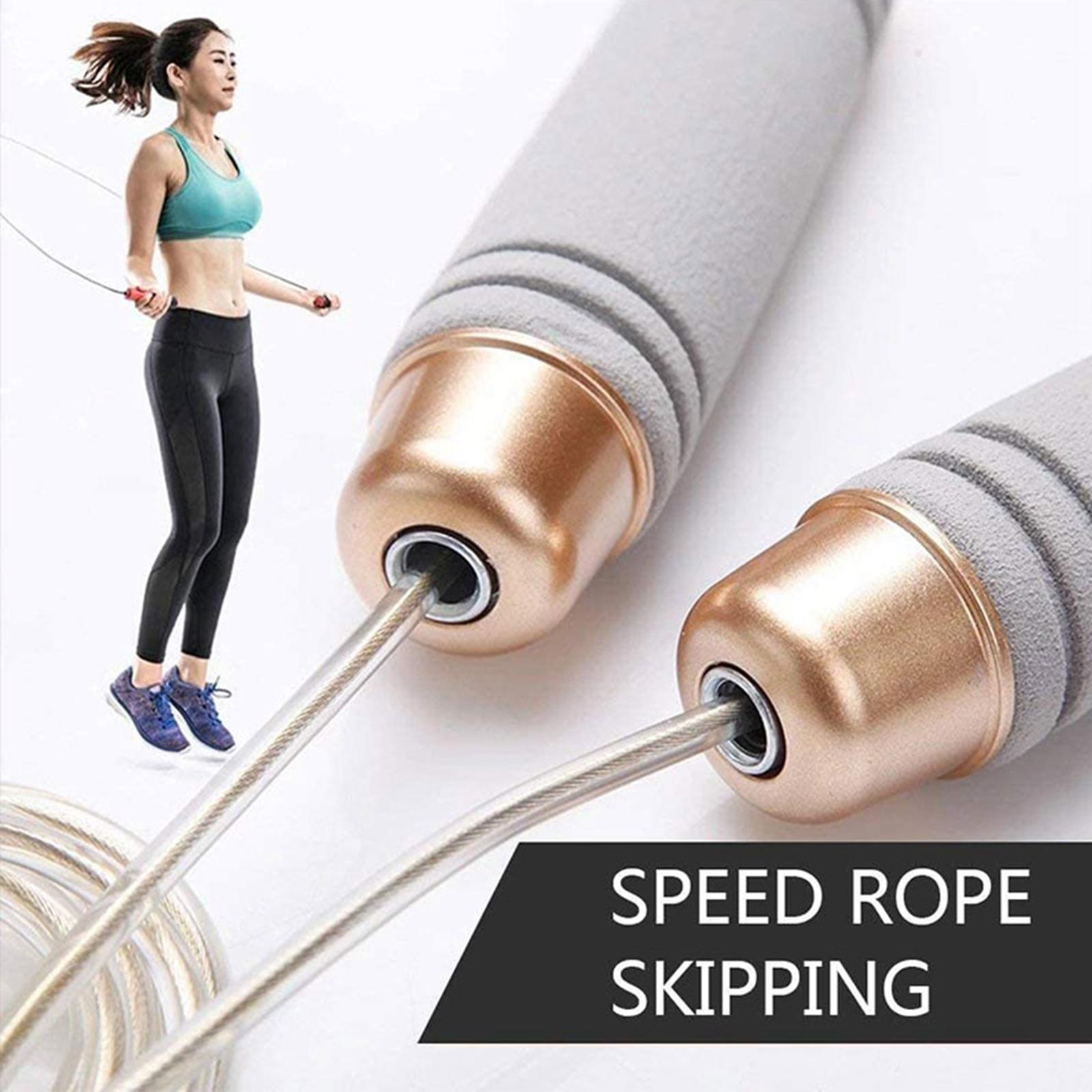 Jump Rope Speed Skipping Aerobic Exercise Adult Boxing Ball Bearing