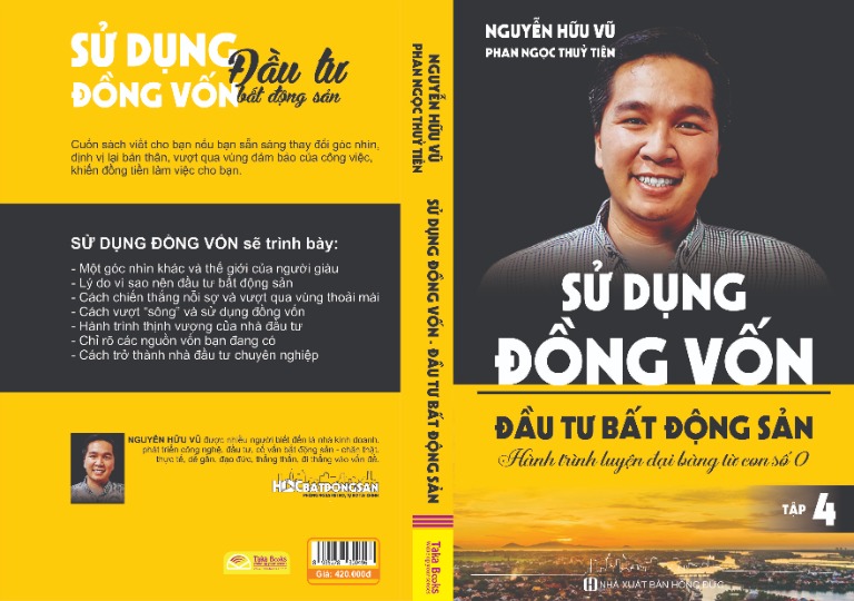 Sách Đầu Tư Bất Động Sản Nguyễn Hữu Vũ -Sử Dụng Đồng Vốn- Sách Giấy