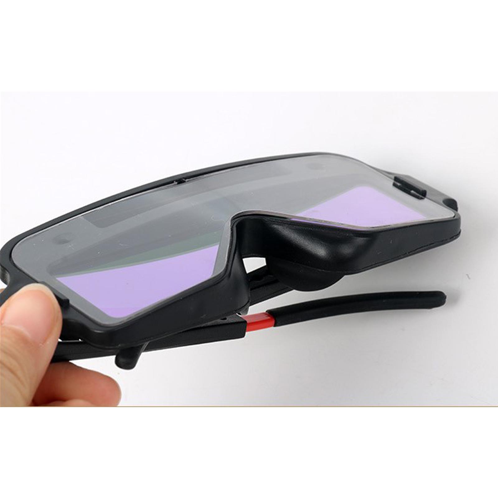 Solar Powered Auto Darkening Welding Mask Helmet Goggles for Welder Glasses