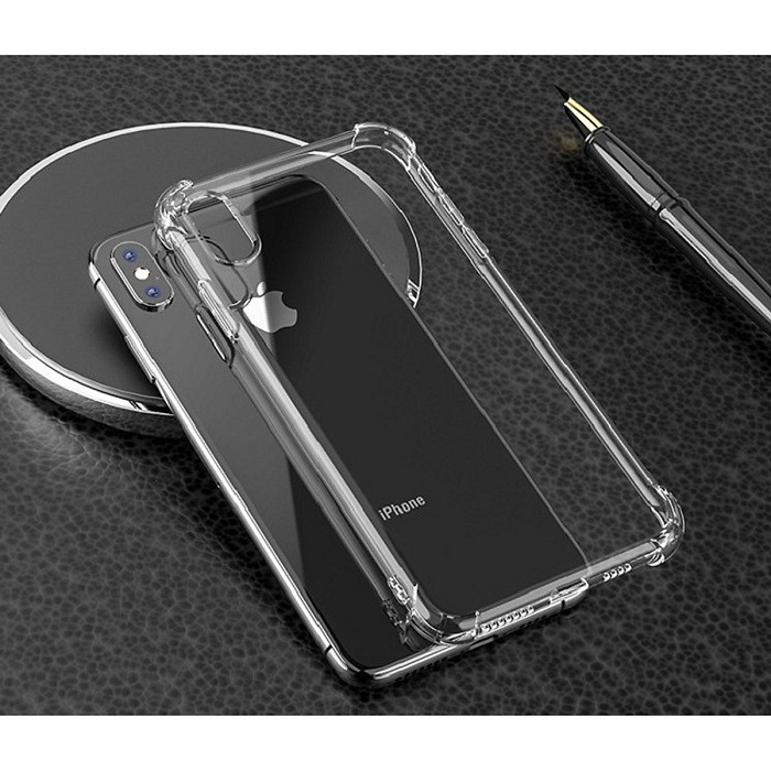 Ốp lưng dành cho iPhone Xr silicon dẻo trong suốt chống sốc cao cấp loại A+