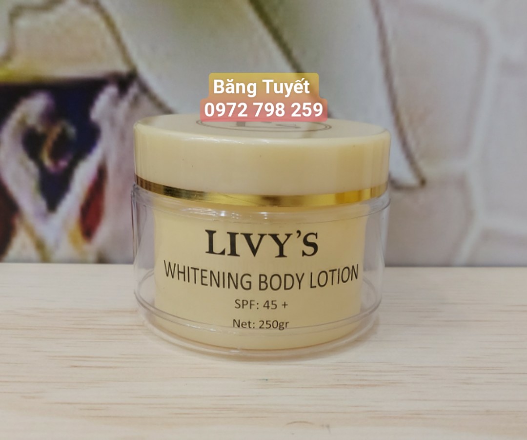 Kem Dưỡng Body Thái Lan Livy's Whitening Lotion