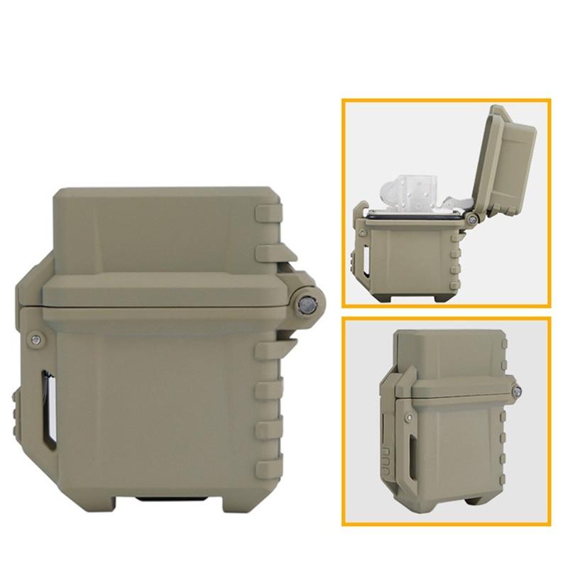 Outdoor multitool tools Lighter Storage Case Universal Portable Box Container Organizer Holder For Zippo Inner Tank
